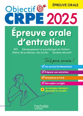 Read: Objectif CRPE 2025 -  Réussir l'épreuve orale d'entretien Book