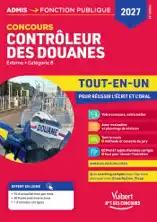 Concours Contrôleur des douanes 2027-2028 - Tout-en-un