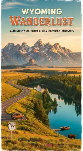 Wyoming Wanderlust : Scenic Highways, Hidden Gems & Legendary Landscapes