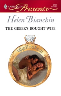 The Greek's Bought Wife by Helen Bianchin