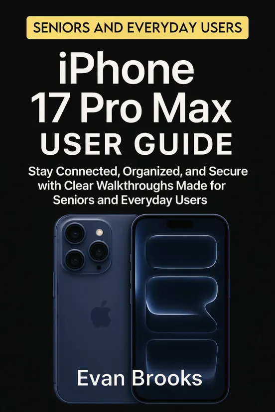 iPhone 17 Pro Max User Guide