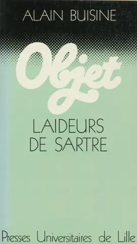 Read: Book Laideurs de Sartre
