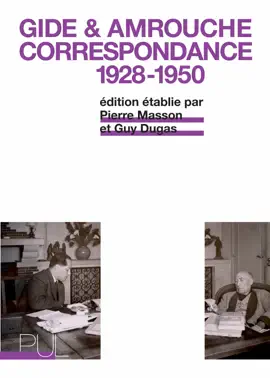 Read: Book André Gide & Jean Amrouche