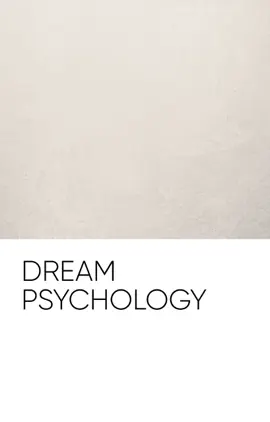 Read: Dream Psychology Book