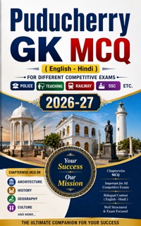 Puducherry GK MCQ - English and Hindi (हिंदी)  Medium by Lucian