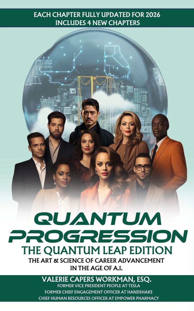 QUANTUM PROGRESSION™ by Valerie Capers Workman cover design