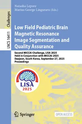 Read: Low Field Pediatric Book Brain Magnetic Resonance Image Segmentation and Quality Assurance