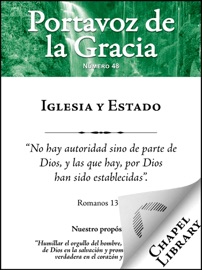 Iglesia y Estado - 1677/1689 Confesión Bautista de Londres, Jean-Marc Berthoud, Juan Calvino, Pierre Viret, R.C. Sproul, H. Rondel Rumburg, Christopher Goodman, Matthew J. Trewhella, Confesión de Magdeburgo, John Knox, Isaac Backus & Samuel Davies