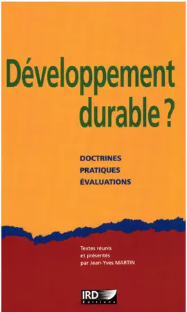 Read: Book Développement durable ?