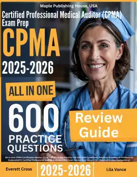 Certified Professional Medical Auditor (CPFT) Exam Prep: All-In-One Guide with 4 Full Sets of 600 Practice Questions with detailed explanation AAPC CPMA Certification Review