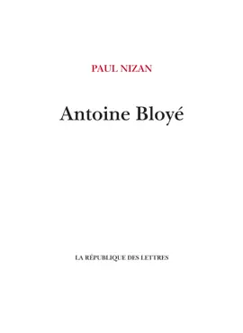 Read: Antoine Book Bloyé