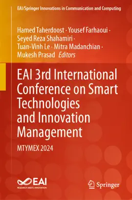Read: EAI 3rd International Conference on Book Smart Technologies and Innovation Management