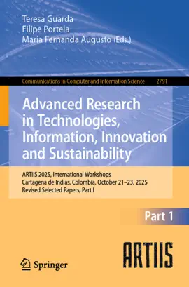 Read: Advanced Research in Technologies, Information, Book Innovation and Sustainability