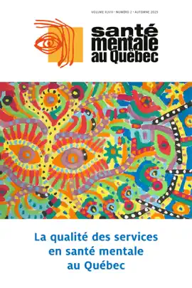 Read: Santé mentale au Book Québec. Vol. 48 No. 2, Automne 2023