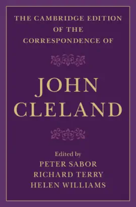 Read: The Cambridge Edition of the Book Correspondence of John Cleland