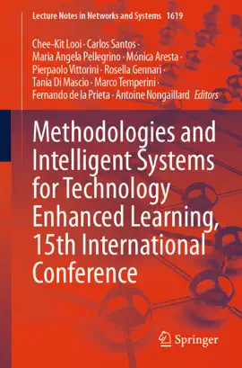 Read: Book Methodologies and Intelligent Systems for Technology Enhanced Learning, 15th International Conference