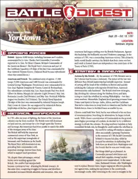 Read: Battle Digest: Book Yorktown
