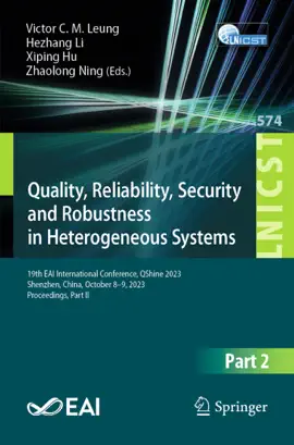 Read: Quality, Reliability, Security and Robustness in Book Heterogeneous Systems