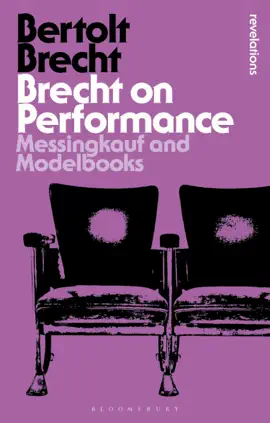 Read: Brecht Book on Performance