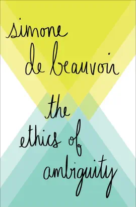 Read: The Book Ethics of Ambiguity