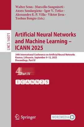 Read: Book Artificial Neural Networks and Machine Learning – ICANN 2025