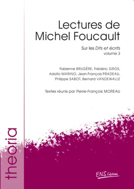 Read: Lectures de Michel Foucault. Book Volume 3