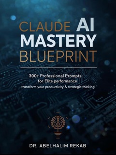 Claude AI Mastery Blueprint: 300+ Professional Prompts for Elite Performance by Abdelhalim Rekab