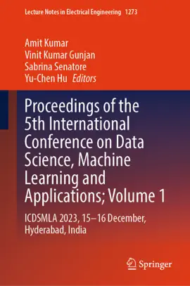 Read: Proceedings of the 5th International Conference on Data Science, Machine Learning Book and Applications; Volume 1