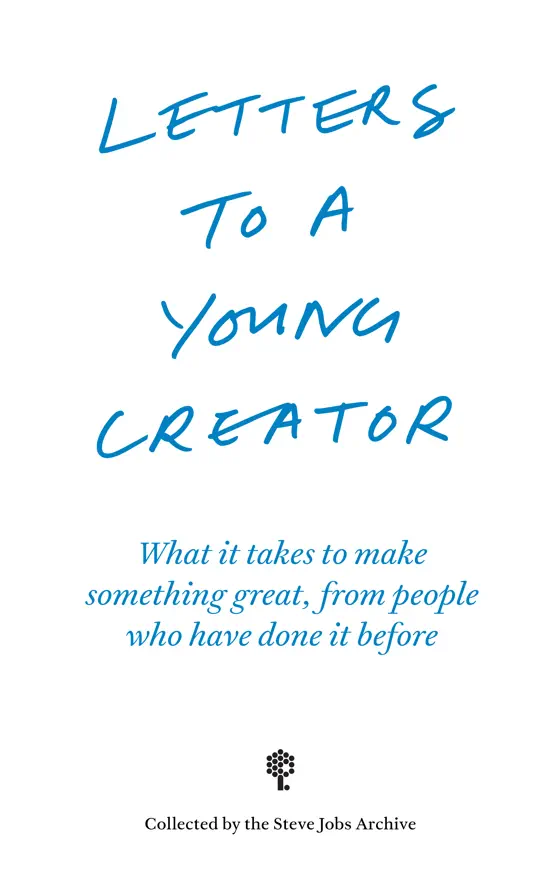 Letters to a Young Creator
