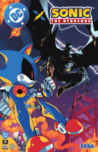 DC x Sonic the Hedgehog (2025-) #4 - Ian Flynn &amp; Adam Bryce Thomas Cover Art
