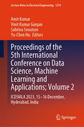 Read: Proceedings Book of the 5th International Conference on Data Science, Machine Learning and Applications; Volume 2