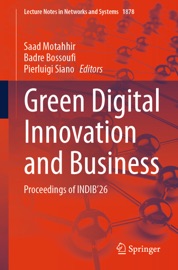Green Digital Innovation and Business - Saad Motahhir, Badre Bossoufi & Pierluigi Siano