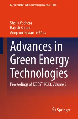 Read: Advances in Green Energy Book Technologies