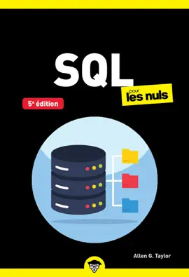 SQL pour les Nuls poche - 5e édition, SGBD, base de données, sql, dynamic sql, requete, DML, DDL