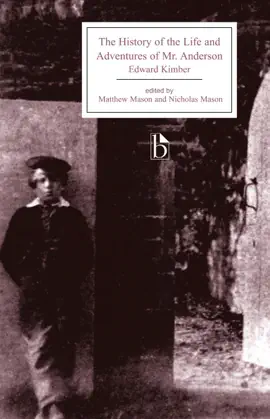 Read: The History of the Book Life and Adventures of Mr. Anderson