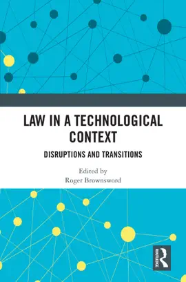 Read: Law in a Technological Context Book