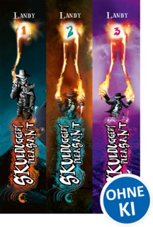 Skulduggery Pleasant (Band 1-3) inklusive eShort by Derek Landy & Loewe Jugendbücher
