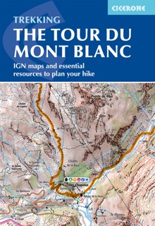 Tour du Mont Blanc Map Booklet by Kev Reynolds, Lesley Williams & Jonathan Williams