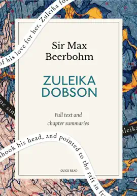 Read: Zuleika Dobson: A Quick Read edition Book
