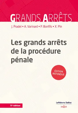 Read: Les Book grands arrêts de la procédure pénale 11ed
