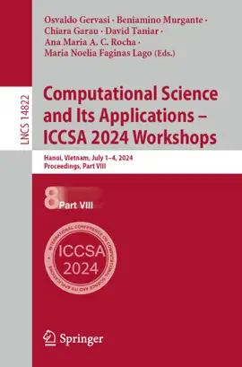 Read: Computational Science and Its Applications – ICCSA 2024 Workshops Book