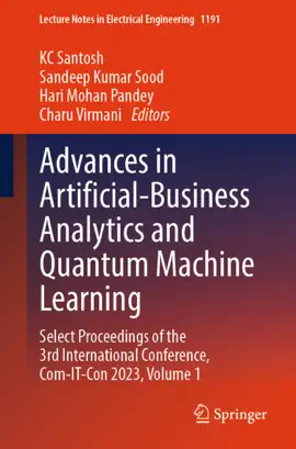 Read: Advances in Book Artificial-Business Analytics and Quantum Machine Learning