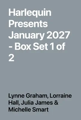 Read: Harlequin Presents January 2027 Book - Box Set 1 of 2