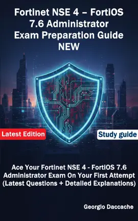Fortinet NSE 4 – FortiOS 7.6 Administrator Exam Preparation Guide – NEW