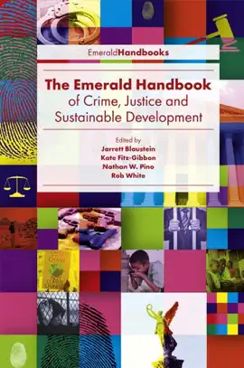 Read: The Emerald Handbook of Crime, Book Justice and Sustainable Development