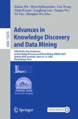 Read: Advances in Knowledge Discovery Book and Data Mining