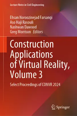 Read: Book Construction Applications of Virtual Reality, Volume 3