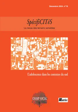 Read: SpécifiCITéS n° 18. L’adolescence dans les contextes du Book sud