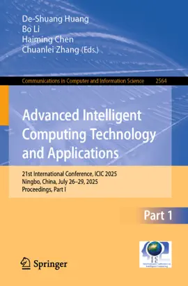 Read: Advanced Intelligent Computing Book Technology and Applications