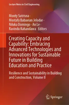 Read: Creating Capacity Book and Capability: Embracing Advanced Technologies and Innovations for Sustainable Future in Building Education and Practice